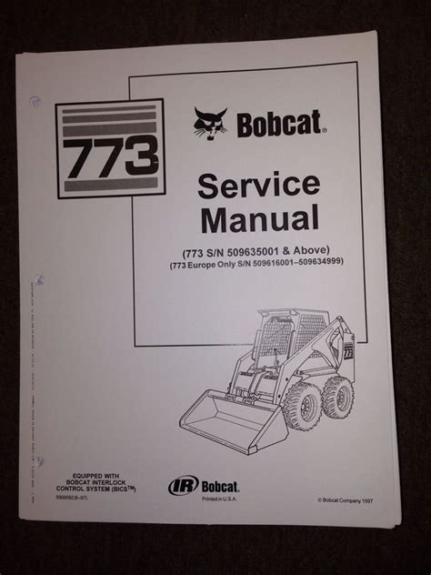 bobcat skid steer 773 specs|bobcat 773 operators manual.